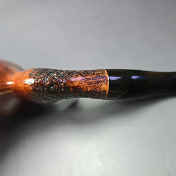 Savinelli Autograph 5 Large Smooth Freehand Estate Briar Pipe, Italian Estates - Image 8