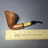 Mario Grandi Magnum Sandblasted Dublin Estate Briar Pipe, Italian Estates - Image 8