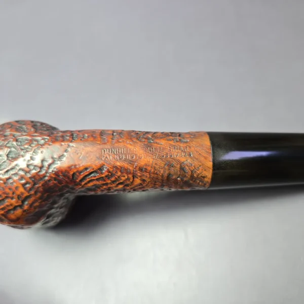 Dunhill 1924 Shell Sandblasted Billiard Estate Briar Pipe, English Estates - Image 8