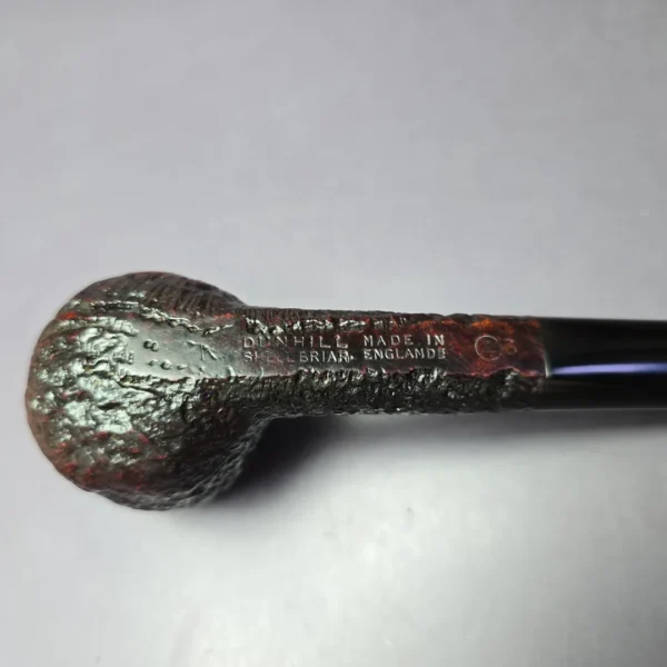 Dunhill 1955 Shell Briar K Sandblasted Apple Estate Briar Pipe, English Estates - Image 8