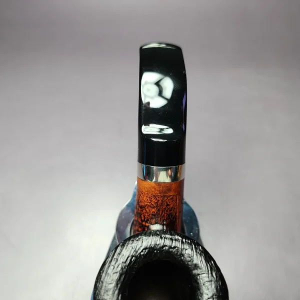 Morgan BlackJack 20 Sandblasted Dublin Briar Pipe, New - Image 8