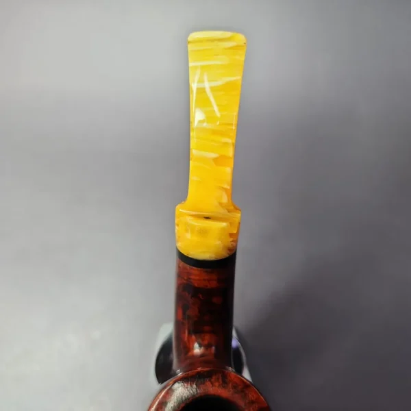 Nording B XL Smooth Bent Billiard Estate Briar Pipe, Unsmoked - Image 8