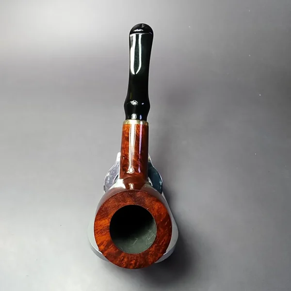 Vauen 6886 Smooth Billiard Estate Briar Pipe, Unsmoked, 9mm - Image 8