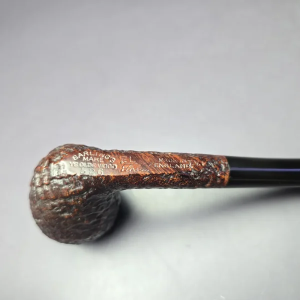 Barling's Make Family Era YOW Fossil EL 526 Acorn Estate Briar Pipe, English Estates - Image 8