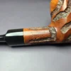Kaywoodie Oversize Partially Rusticated Pot Estate Briar Pipe, American Estates - Image 8