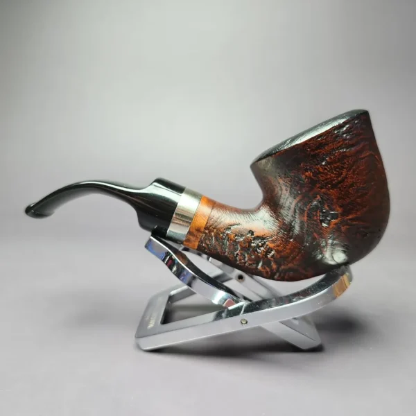 Morgan BlackJack 20 Sandblasted Dublin Briar Pipe, New - Image 8