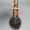 Smith House Partially Sandblasted Rhodesian w/ Horn Handmade Briar Pipe, New - Image 8
