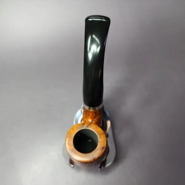 Merchant Service Smooth “Full Bent” Bent Billiard Artisan Briar Pipe, New - Image 8