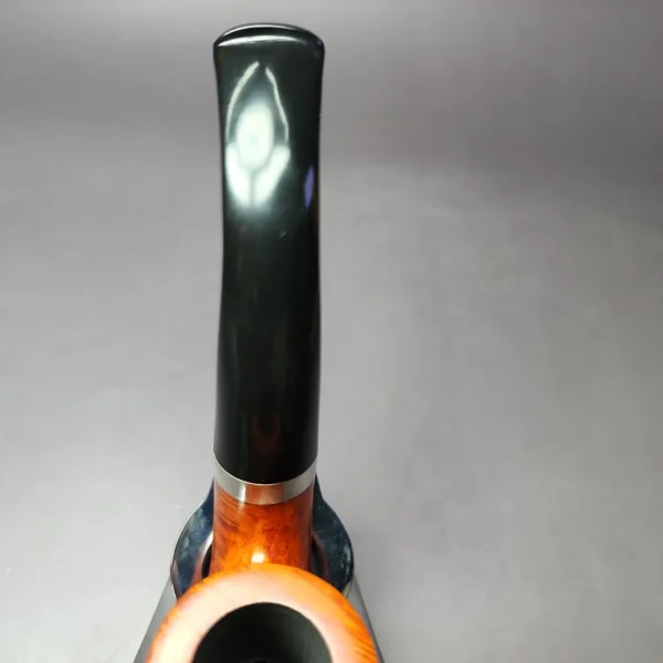 Merchant Service Smooth “Full Bent” Bent Billiard Artisan Briar Pipe, New - Image 8