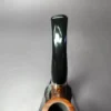 Merchant Service Sandblasted "Full Bent"  Bent Billiard Artisan Briar Pipe, New - Image 8