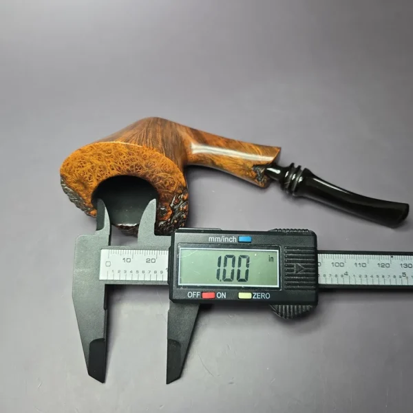 Ben Wade Tawny Smooth Freehand Estate Briar Pipe, Danish Estates - Image 9