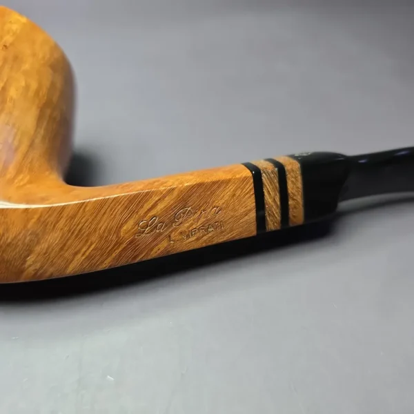 Viprati 2 Clover Smooth Panel Shank Dublin Estate Briar Pipe, Italian Estates - Image 9