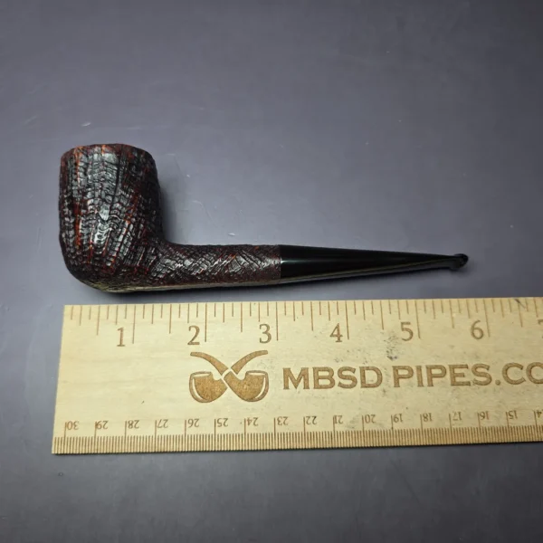 Dunhill 1939 Shell Sandblasted Billiard Estate Briar Pipe, English Estates - Image 9