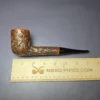 Custom-Bilt Mincer Era XL Rusticated Filter Billiard Estate Briar Pipe, - Image 9