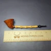 HS Studio Signature Smooth Bamboo Dublin Estate Briar Pipe, Unsmoked - Image 9