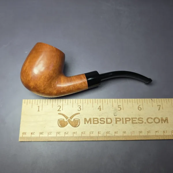 Dunhill 1986 Root Briar 6202 Smooth Bent Estate Briar Pipe, English Estates - Image 9