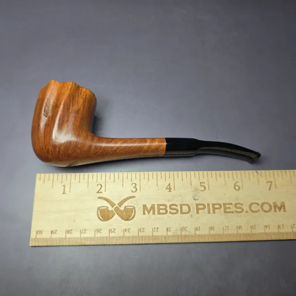 Randy Wiley 1985 Traditional Smooth Freehand Estate Briar Pipe, American Estates - Image 9