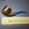 Nording B XL Smooth Bent Billiard w/ Silver Estate Briar Pipe, Unsmoked - Image 9