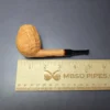 Proxima by Piero Vitale Natural Sandblasted Egg Briar Pipe, New - Image 9