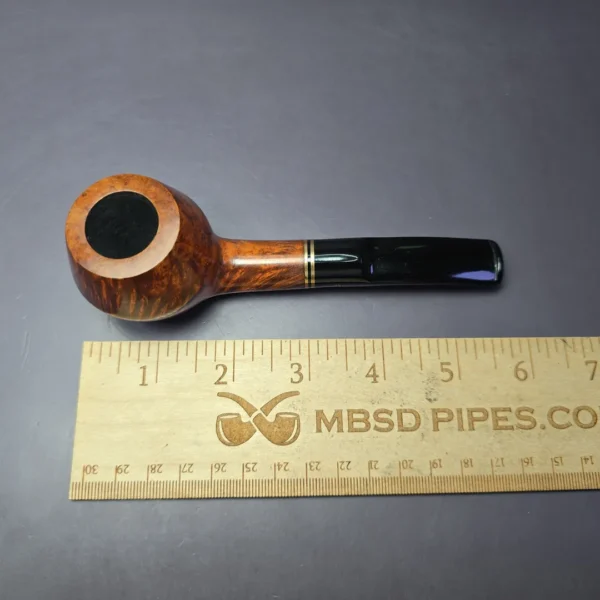 Design Berlin Burberry Smooth Rhodesian Estate Briar Pipe, 9mm, Unsmoked - Image 9