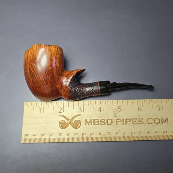 Savinelli Autograph 5 Large Smooth Freehand Estate Briar Pipe, Italian Estates - Image 9