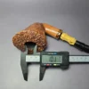 Mario Grandi Magnum Sandblasted Dublin Estate Briar Pipe, Italian Estates - Image 9