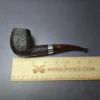 Ferndown Bark 3 Star Rusticated Panel Apple Estate Briar Pipe, English Estates - Image 9
