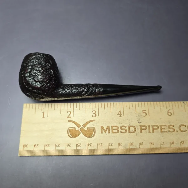 Dunhill 1955 Shell Briar K Sandblasted Apple Estate Briar Pipe, English Estates - Image 9