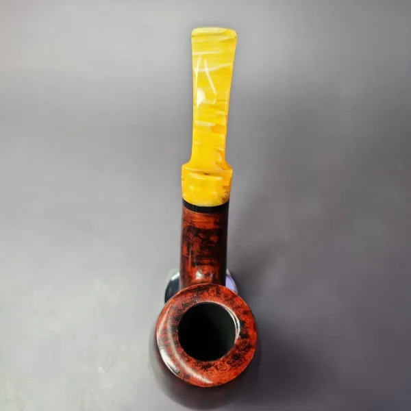 Nording B XL Smooth Bent Billiard Estate Briar Pipe, Unsmoked - Image 9