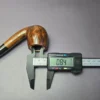 Astleys Meerschaum Lined Bent Billiard Estate Briar Pipe, English Estates - Image 9