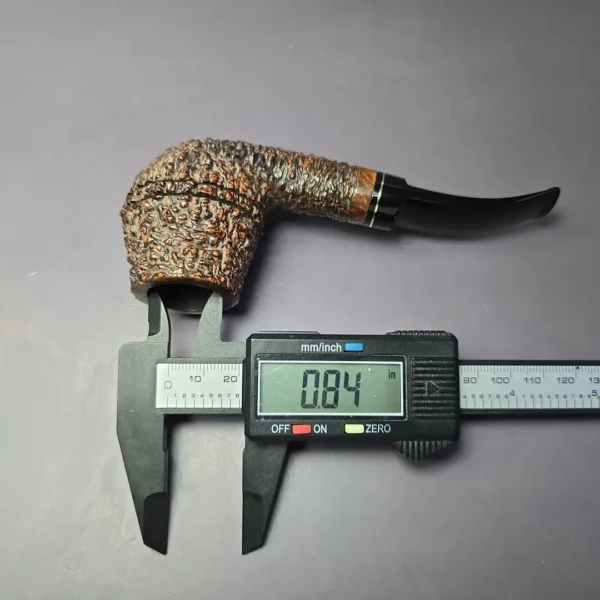 Becker Limited Edition 30 Years 03/60 Rusticated Bulldog Estate Briar Pipe, Italian Estates - Image 9