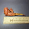 MBSD Meerschaum Masters by Karahan, Grizzly Bear, Block Meerschaum Pipe, New - Image 9