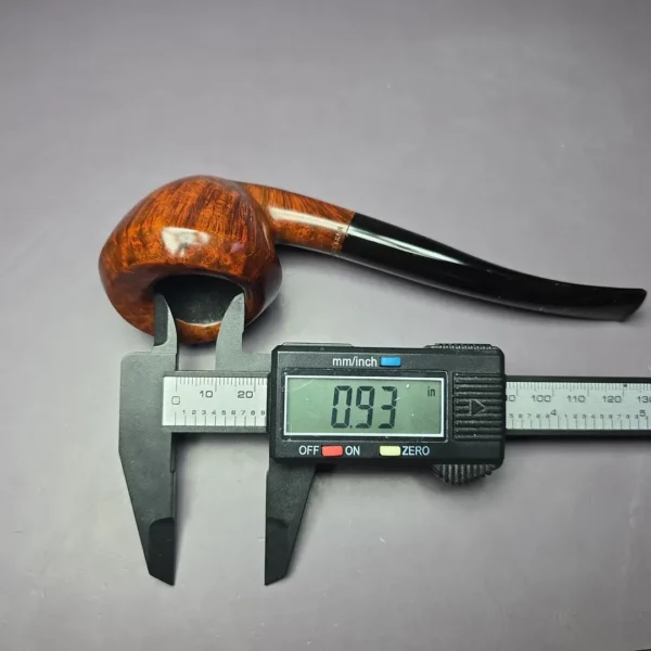 WO Larsen Straight Grain 7 Smooth Estate Briar Pipe, Unsmoked - Image 9