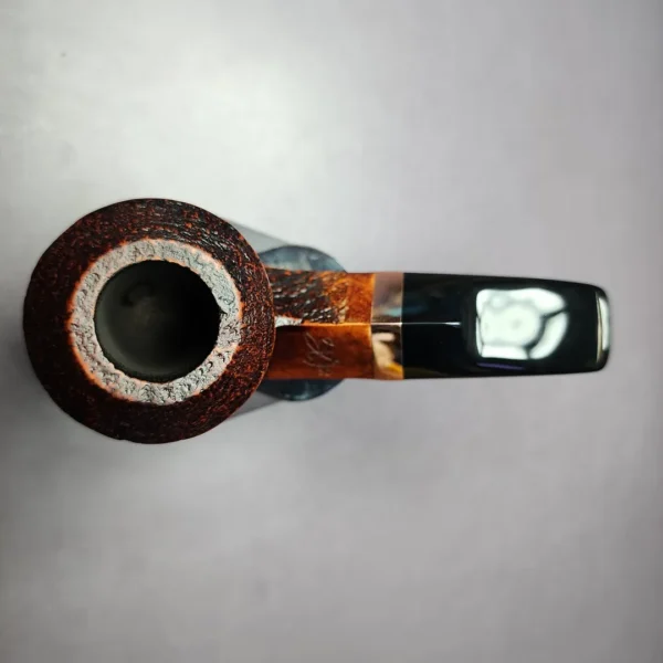 Morgan BlackJack 30 Sandblasted Bulldog Briar Pipe, New - Image 9