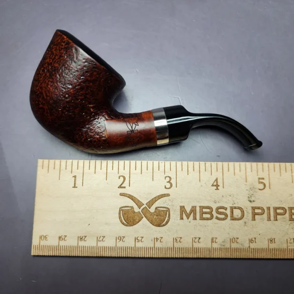 Morgan BlackJack 20 Sandblasted Dublin Briar Pipe, New - Image 9