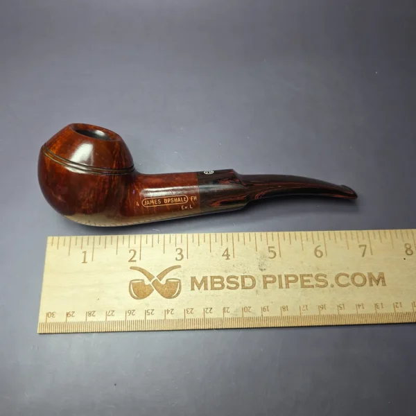 James Upshall A Grade EXL Bullmoose w/ Cumberland Estate Briar Pipe, Unsmoked - Image 9