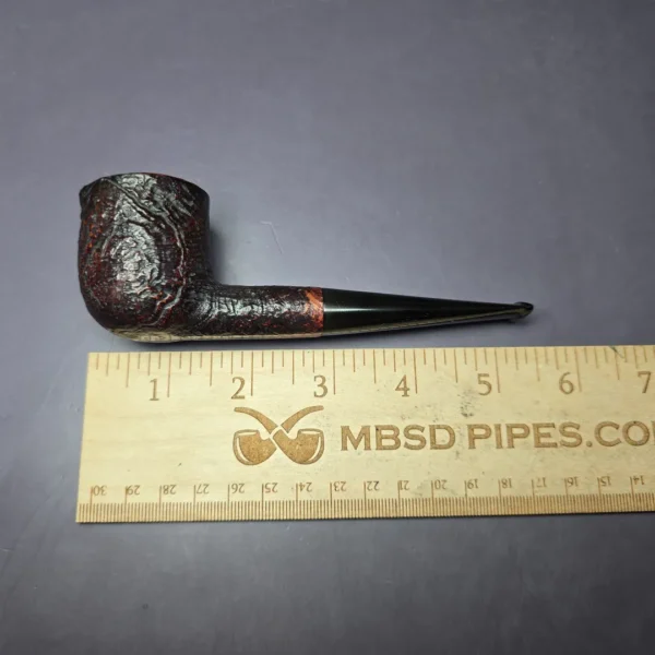 Dunhill 1964 Shell Briar Sandblasted Pot Estate Briar Pipe, English Estates - Image 9