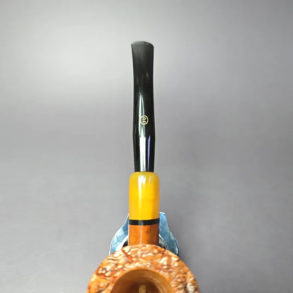 James Upshall B EXL EXL Smooth Army Mount Dublin Estate Briar Pipe, Unsmoked - Image 9