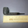 James Upshall Bark Group 6 Rusticated Lovat Estate Briar Pipe, Unsmoked, 9mm - Image 9