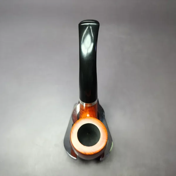 Merchant Service Smooth “Full Bent” Bent Billiard Artisan Briar Pipe, New - Image 9