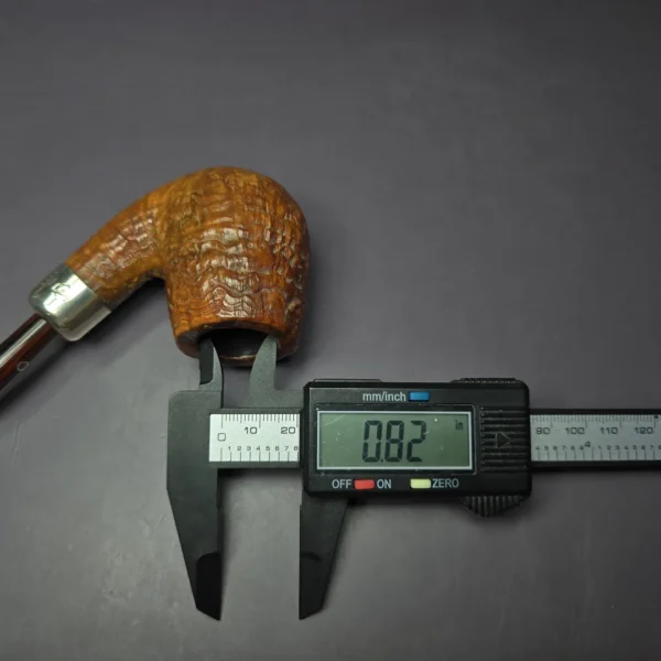 Ashton 2006 Old Church XXX Sandblasted Estate Briar Pipe, English Estates - Image 10