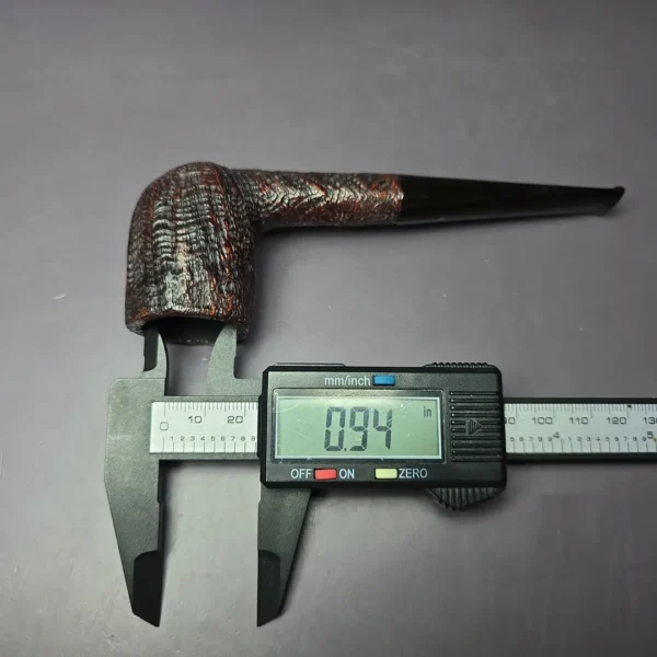 Dunhill 1939 Shell Sandblasted Billiard Estate Briar Pipe, English Estates - Image 10