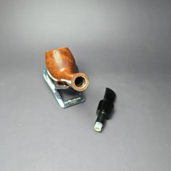 Stanwell Silke Brun 124 Smooth Egg Estate Briar Pipe, Danish Estates, 9mm - Image 10