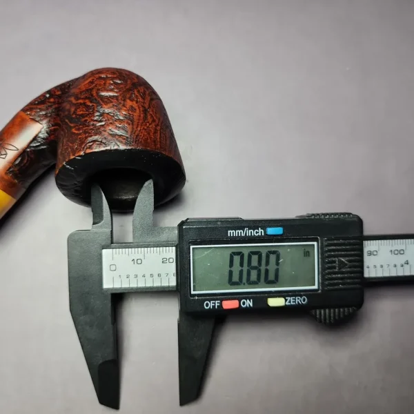Morgan BlackJack 20 Limited Edition Sandblasted Dublin Briar Pipe, New - Image 10