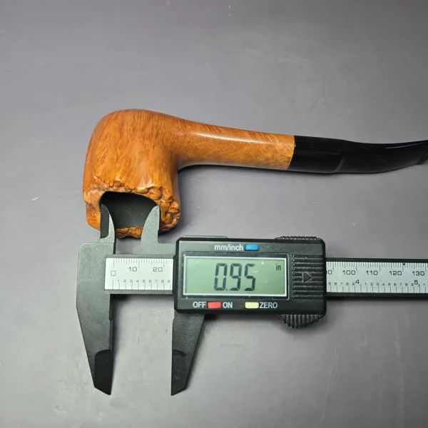 Randy Wiley 1985 Traditional Smooth Freehand Estate Briar Pipe, American Estates - Image 10