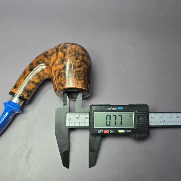 Nording B XL Smooth Bent Billiard w/ Silver Estate Briar Pipe, Unsmoked - Image 10