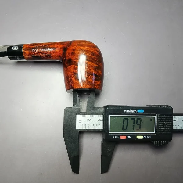 Chacom Baccara 185 Smooth Billiard Estate Briar Pipe, Unsmoked - Image 10
