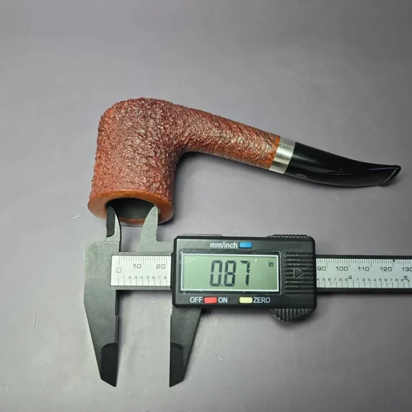 Savinelli Linea Piu 5 Rusticated Dublin Estate Briar Pipe, Italian Estates 6mm - Image 10