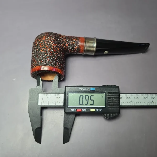 Mastro de Paja Commissioner Unica Billiard Estate Briar Pipe, Unsmoked, 9mm - Image 10