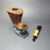 Mario Grandi Magnum Sandblasted Dublin Estate Briar Pipe, Italian Estates - Image 10